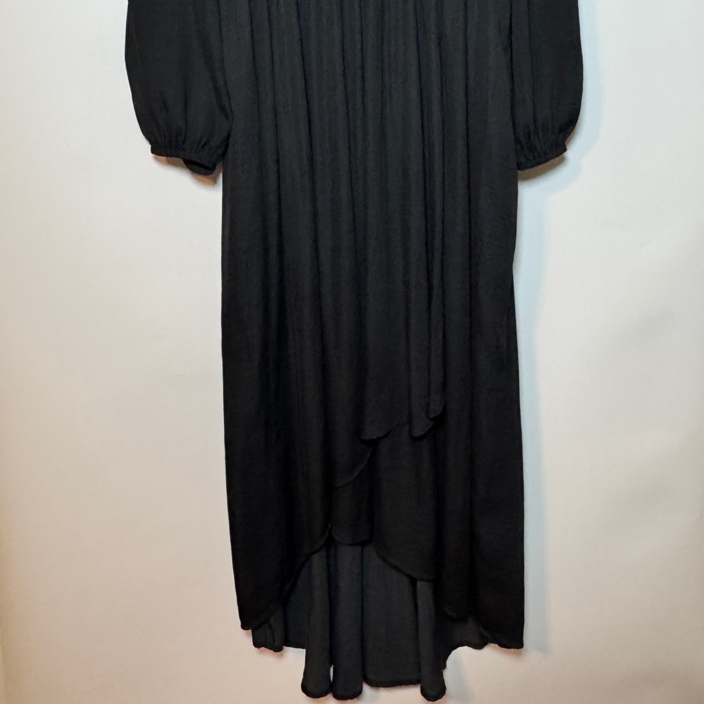 Anthropologie Gwendolyn V Neck Long Sleeve Midi Dress Size 6 - Picture 6 of 6